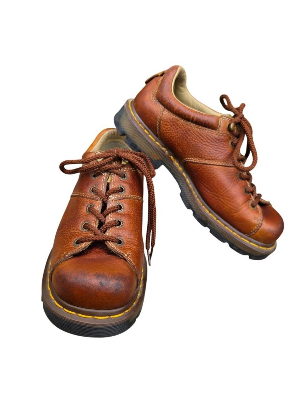 Dr Martens Kyle 11532 Pebbled Leather Oxford Shoes Mens 9 Womens 10 Vintage Y2K